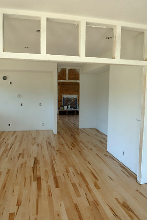 Through kitchen to Living Room
