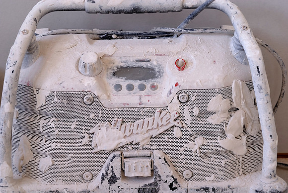 There's a radio under there somewhere...