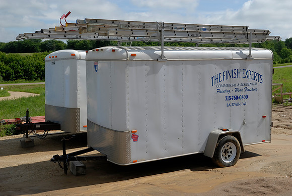 Two trailers - painting begins this week