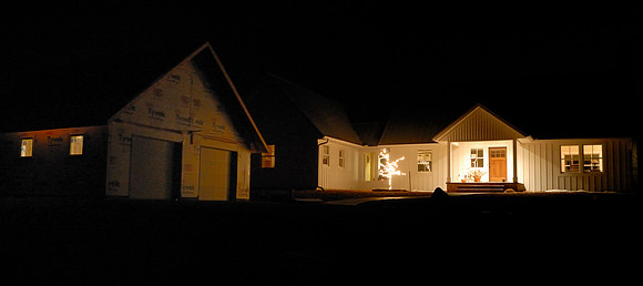 All lit up for New Years Eve