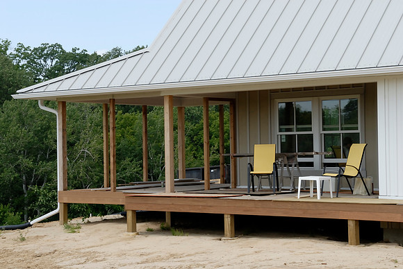 Covered deck and Porch