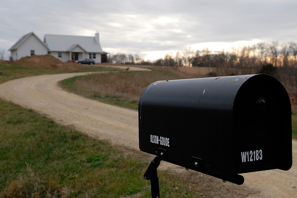 The birds are enjoying our mailbox