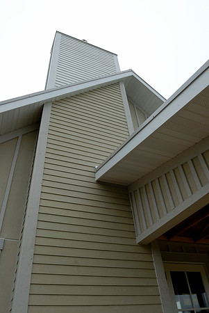Chimney siding complete