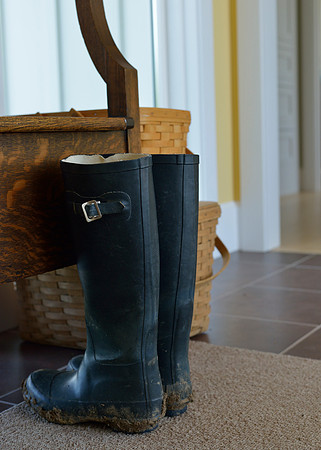 Still life with boots.