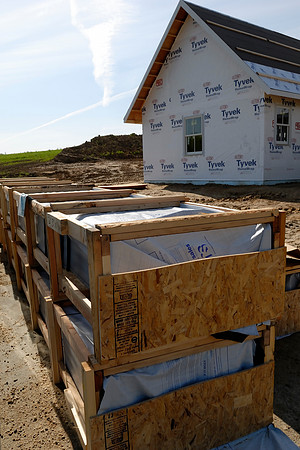 Roofing's here - installation starts on Monday
