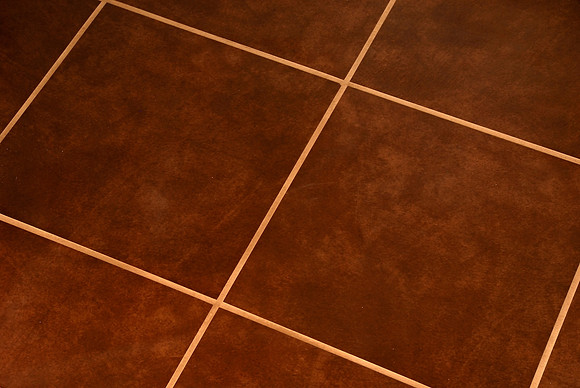 Entry and link tile grouted