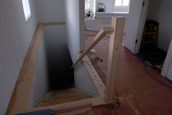 Stair in process