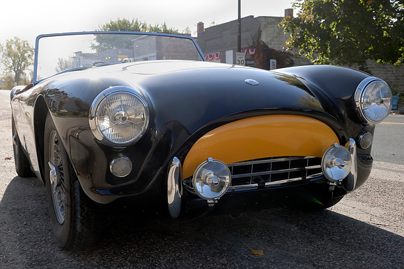 British car club in town on Saturday including this sweet AC Ace