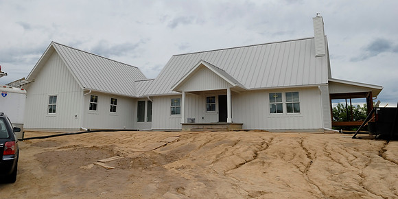 Siding complete and more exterior paint