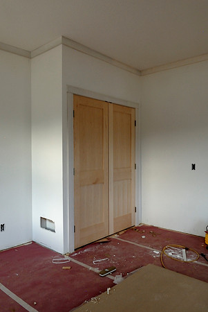 Guest Room closet doors and trim